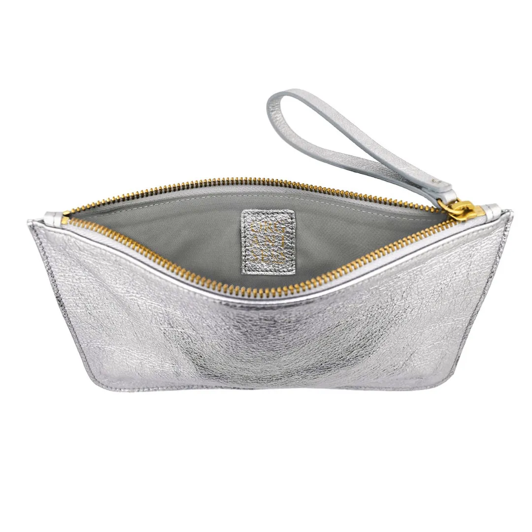 SLOANE POUCH SILVER