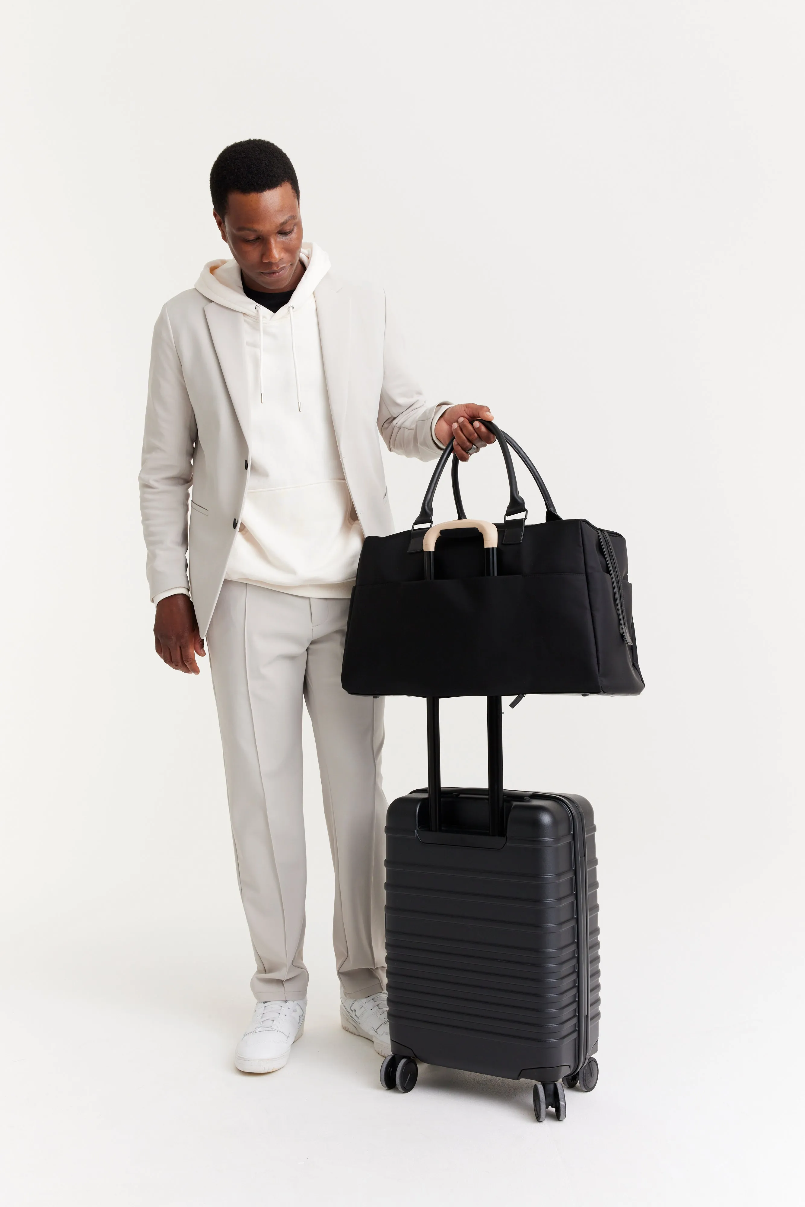 The Commuter Duffle in Black