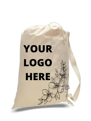 The Perfect Custom Laundry Drawstring Canvas Bag For A Creative Lifestyle