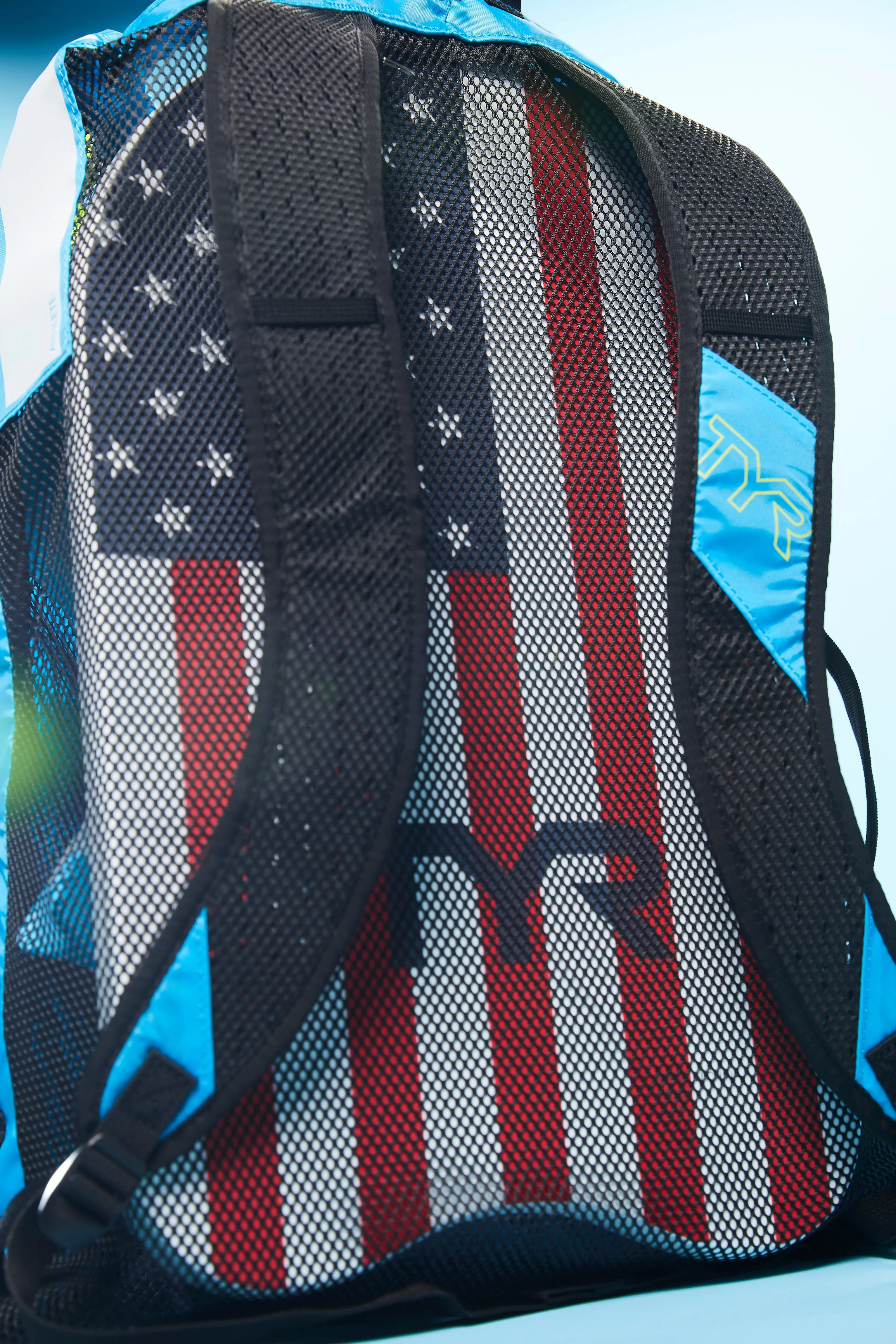 TYR Elite Team 40L Mesh Backpack