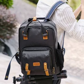 Waterproof DSLR Camera Backpack Canvas Camera Backpack Travel Backpack