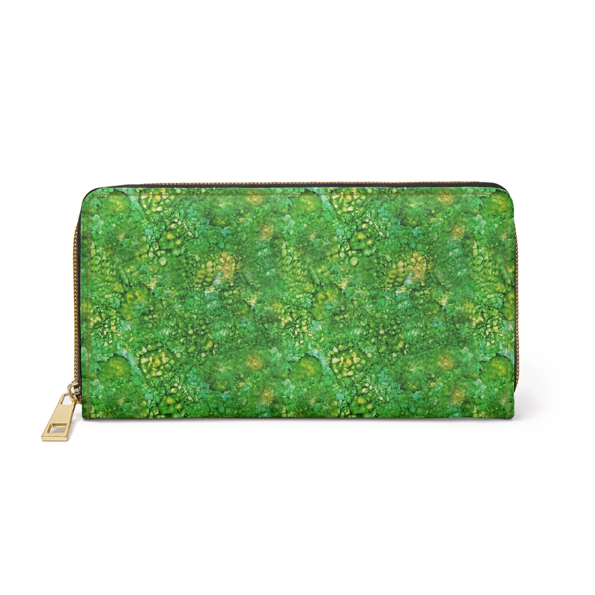 Zipper Wallet - Emerald Dreams