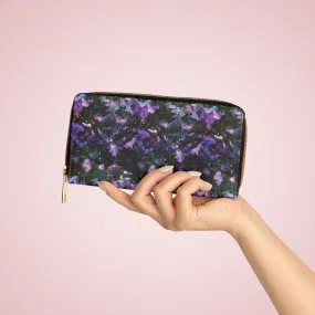 Zipper Wallet - Purple Storm